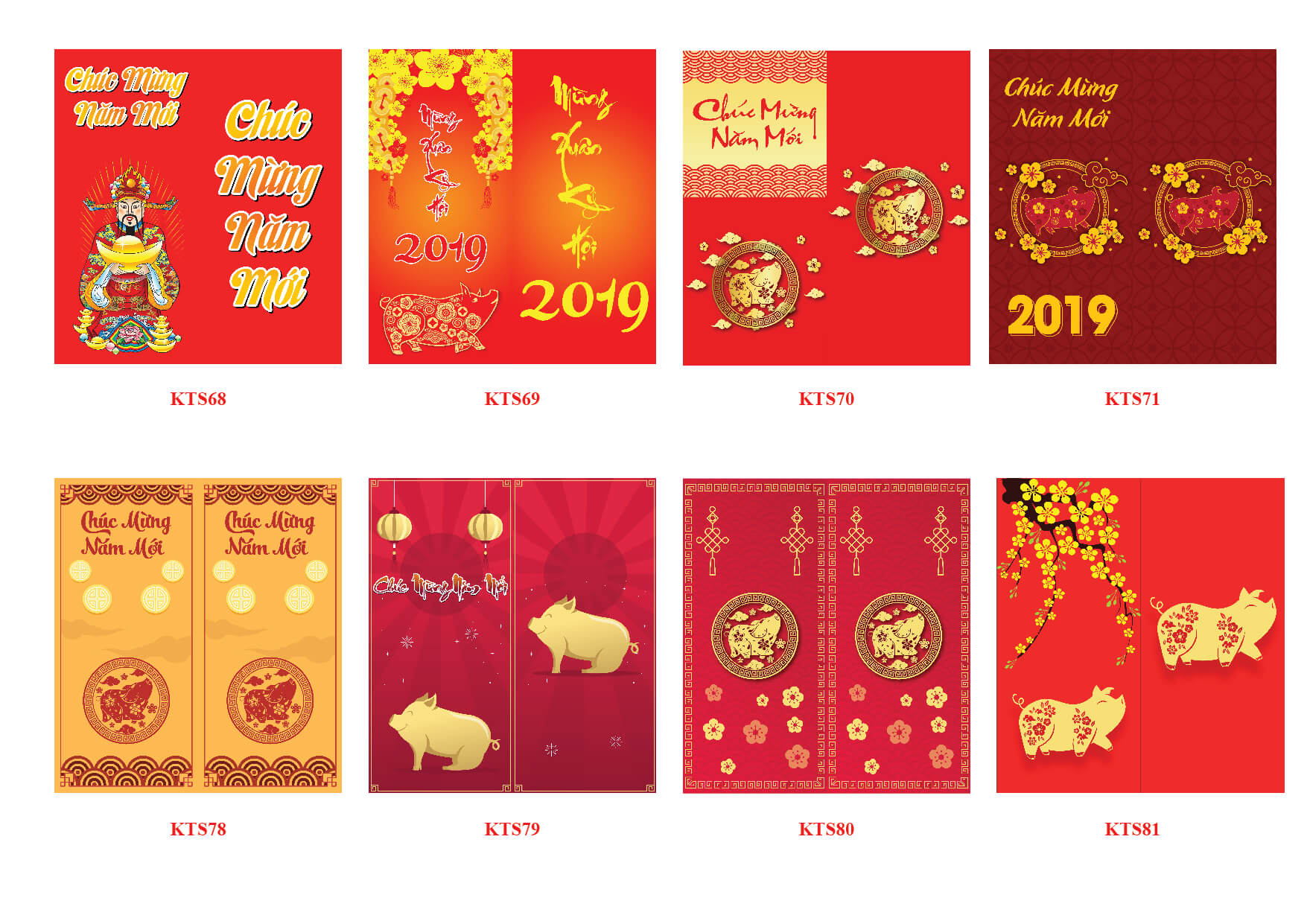 Mẫu bao lì xì độc đáo từ In Kỹ Thuật Số